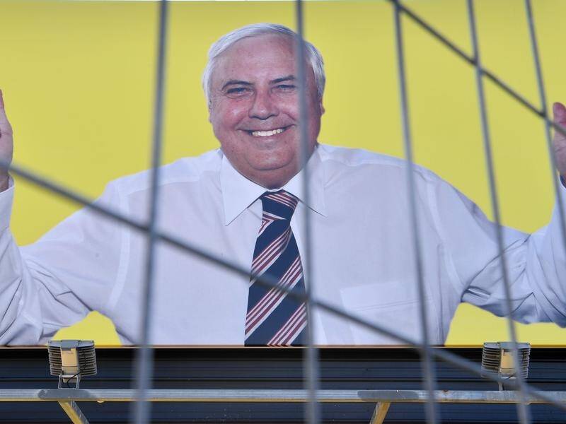 A Newspoll shows Clive Palmer's United Australia Party is trailing other minor parties in QLD.