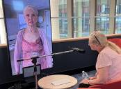 Meet "Viv", an AI character who helps dementia patients feel understood and connected. (HANDOUT/UNIVERSITY OF NSW SYDNEY)