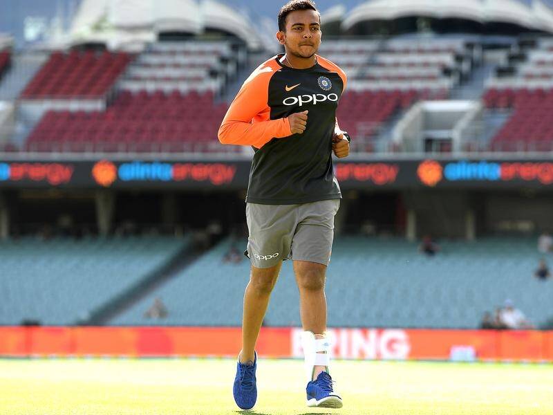 India opener Prithvi Shaw has been ruled out for the rest of the Test series in Australia.