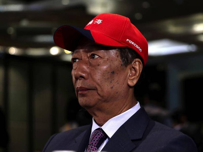 Terry Gou is Taiwan's richest person with a net worth of $A10.6 billion, according to Forbes.