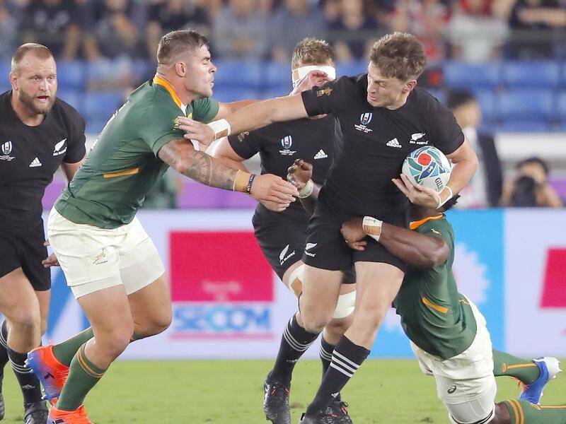 Beauden Barrett's New Zealand side are back on top of the world rankings after beating South Africa.