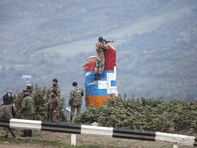 Armenia and Azerbaijan have accused each other of attacks near Nagorno-Karabakh.