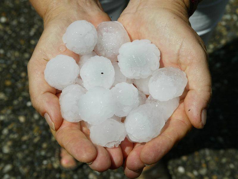 Hail often grows to the size of a golf ball but to get really big, conditions have to be just so.