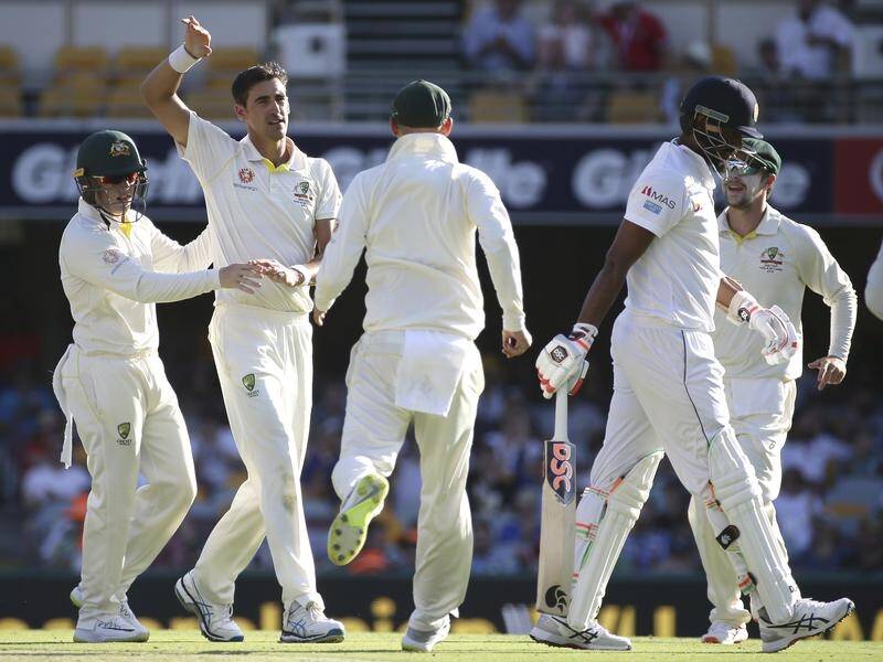 Two hundred Test wickets and counting: Mitchell Starc.
