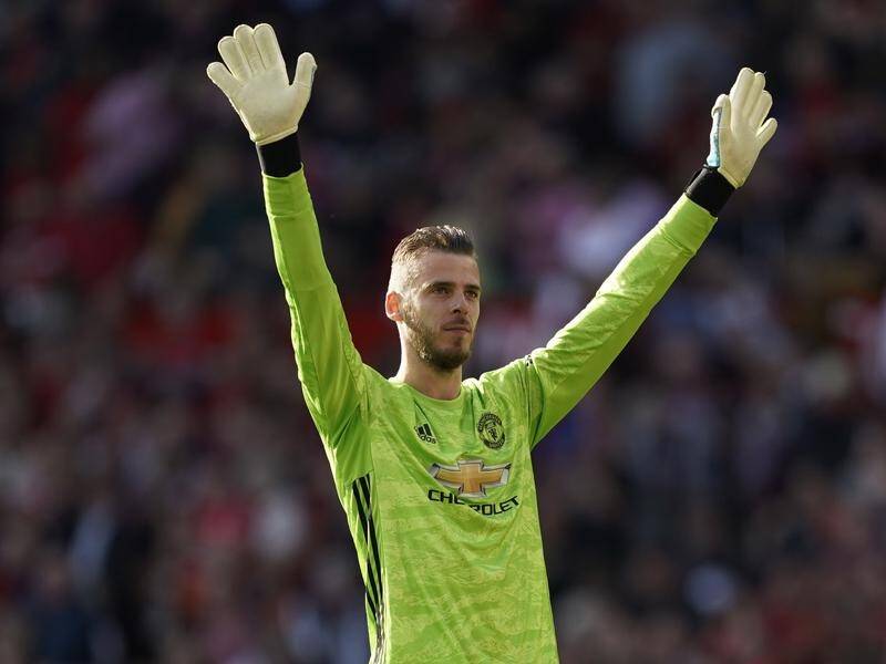 Manchester United have signed 'keeper David De Gea for another four years with an option to extend.