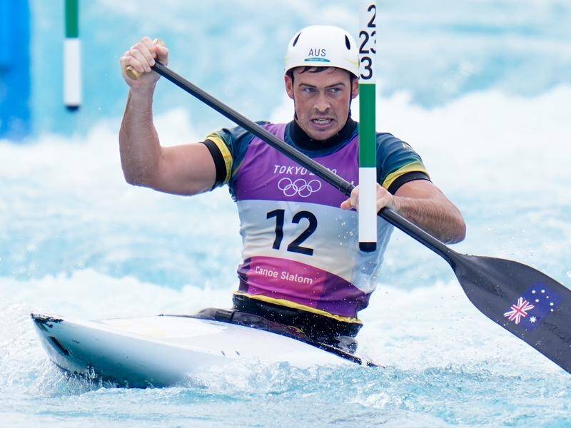 Australian paddler Daniel Watkins has finished ninth in the men's C1 at the Tokyo Olympics.