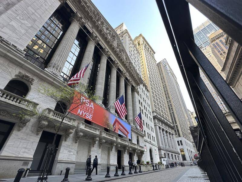US futures were pointing to a steady start at the New York Stock Exchange on Tuesday. (AP PHOTO)