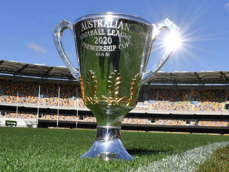 The AFL Premiership Cup will this year be handed over at Optus Stadium in Perth.