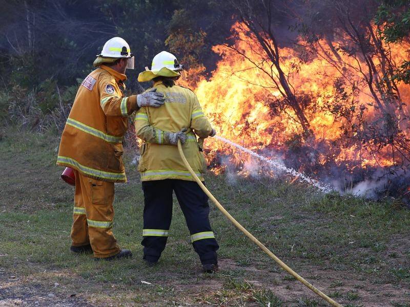 Fire warnings are in place across parts of northern NSW as out-of-control blazes continue to burn.