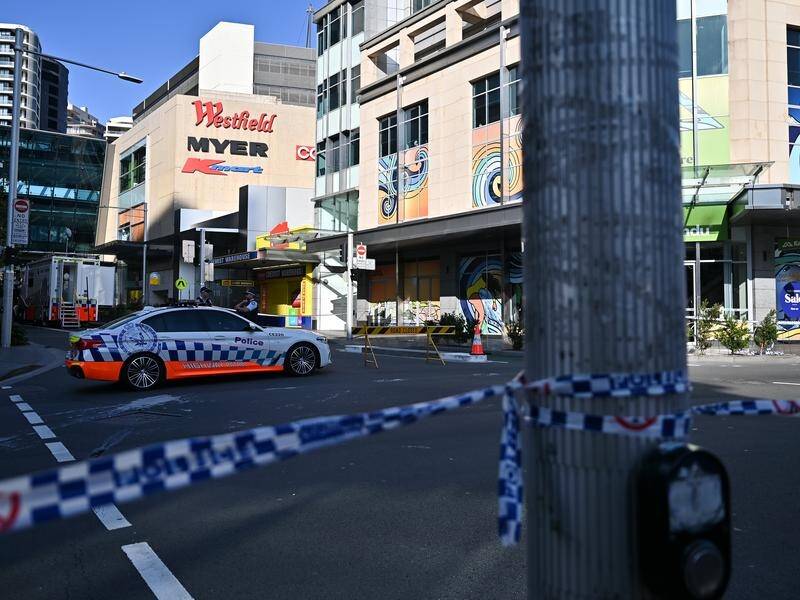 A Pakistani guard who confronted the Bondi Junction attacker will be offered a permanent visa. (Steven Saphore/AAP PHOTOS)