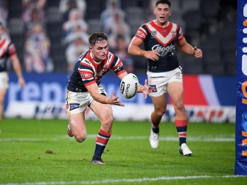Kyle Flanagan has pleased Sydney Roosters coach Trent Robinson with his rapid rise.