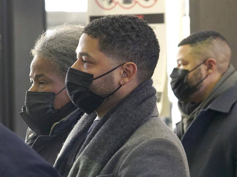 Actor Jussie Smollett has repeatedly denied he faked a racist and homophobic attack on himself.