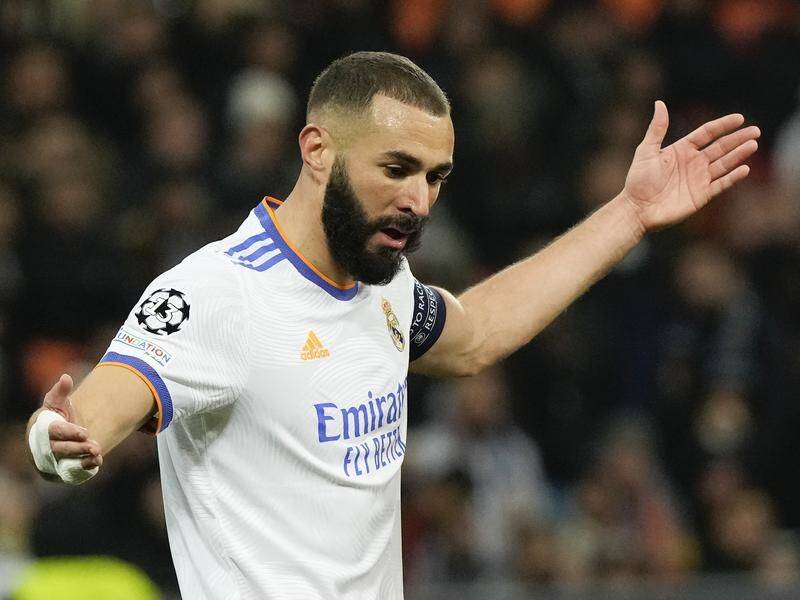 Karim Benzema was absent when his sex-tape trial against French teammate Mathieu Valbuena began.
