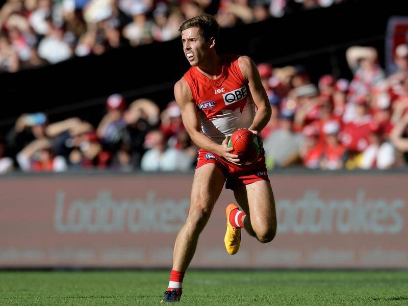 Sydney Swans' Jake Lloyd is set to become the fastest player at the AFL club to reach 100 games.