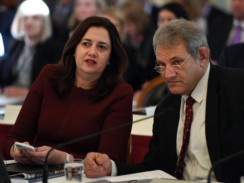 A company part-owned by Annastacia Palaszczuk's chief of staff was given government funding.