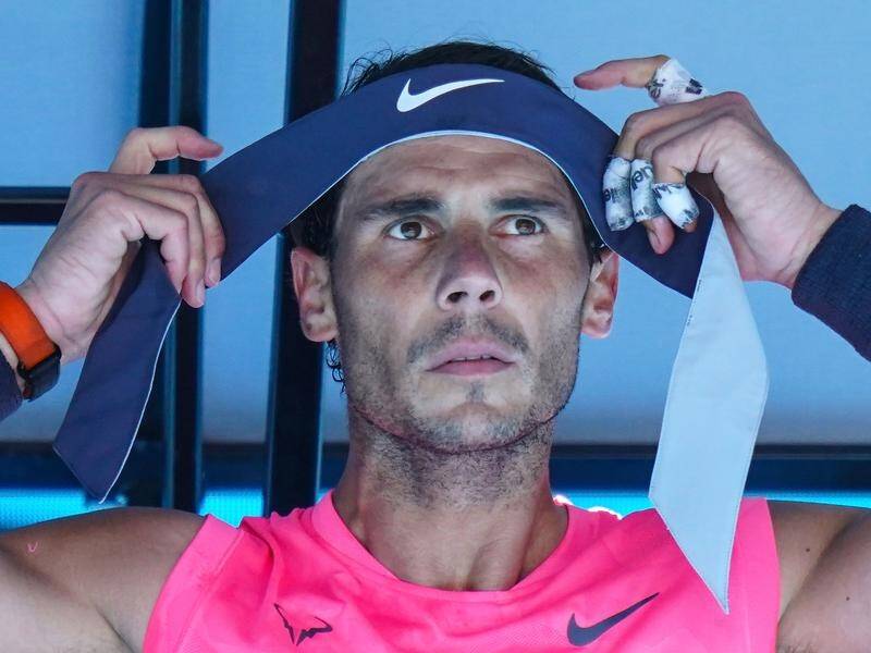 Rafael Nadal has an intense rivalry with Nick Kyrgios, who he faces next in the Australian Open.