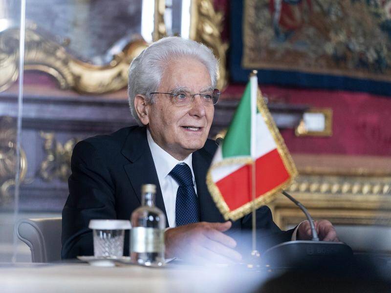 Italian parliamentarians have re-elected Sergio Mattarella as president of the country.