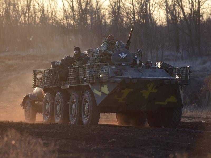Ukraine's military says two soldiers have been killed by pro-Russian separatists in eastern Ukraine.