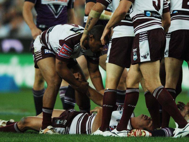 Brett Stewart being knocked out in the 2007 grand final ignited the tense Manly-Melbourne rivalry.
