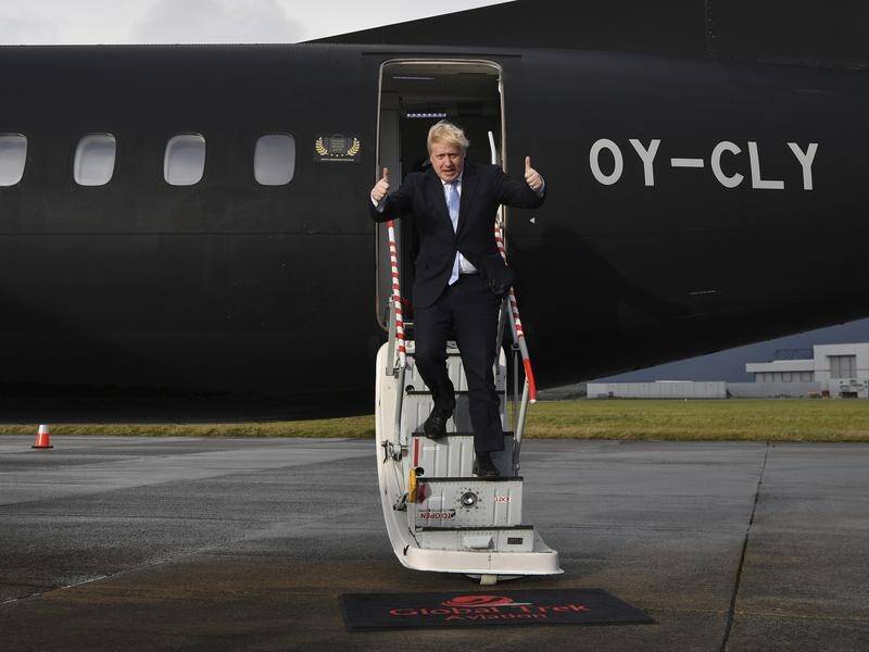 British Prime Minister Boris Johnson is said to have travelled from the climate summit by jet.