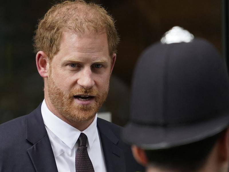 Prince Harry is challenging the British government's decision to strip him of a security detail. (AP PHOTO)