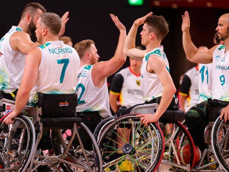 A coronavirus scare hasn't affected Australia's final men's wheelchair basketball game in Tokyo.