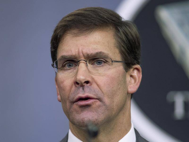 Defence Secretary Mark Esper says the US pushed back 'hard' against Turkey's military offensive.