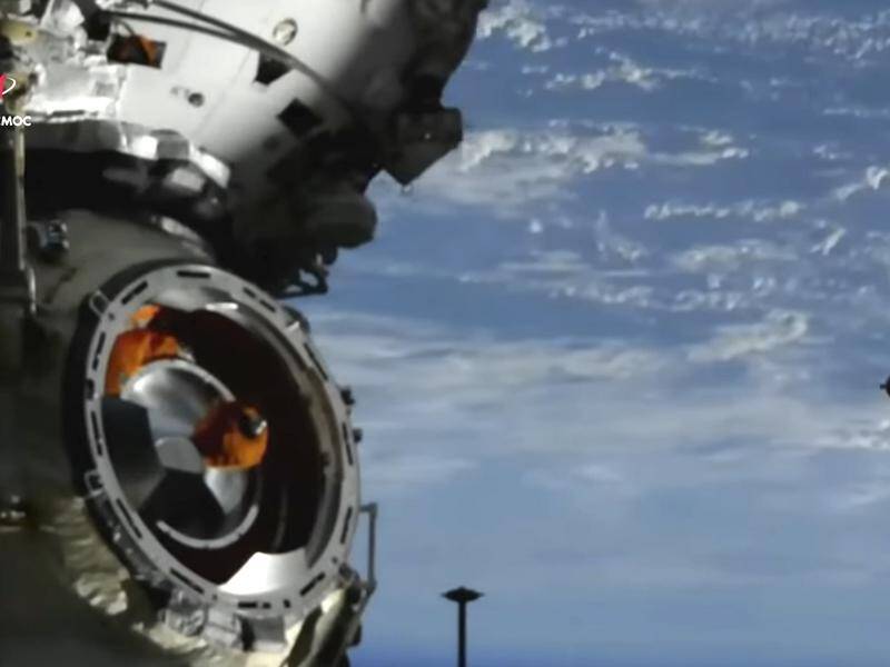 The International Space Station is at risk as a result of Western sanctions, says Russia.
