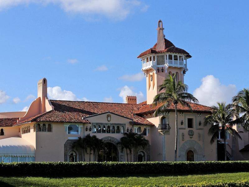 The US government says Donald Trump's visits to his Mar-a-Lago resort have cost $US14 million.