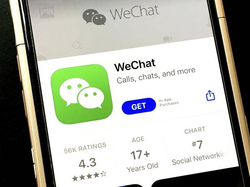 WeChat has removed PM Scott Morrison's message that criticised a tweet from a Chinese spokesman.
