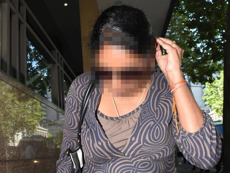 A Melbourne woman (pictured) and her husband have been found not/guilty of slavery.