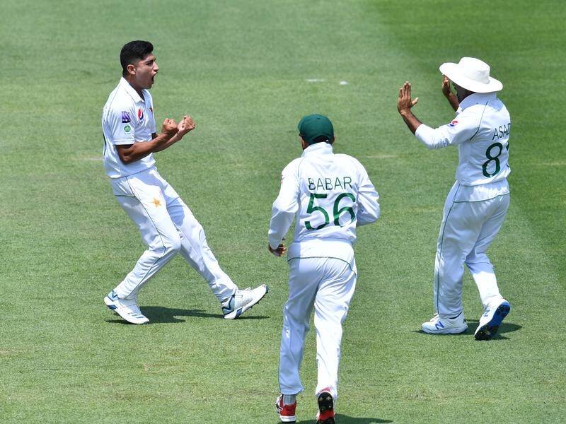 Pakistan's Naseem Shah thought he'd dismissed David Warner but it was overturned due to a no-ball.