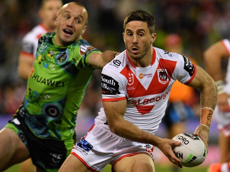St George Illawarra playmaker Ben Hunt won't play against Penrith in their NRL encounter.