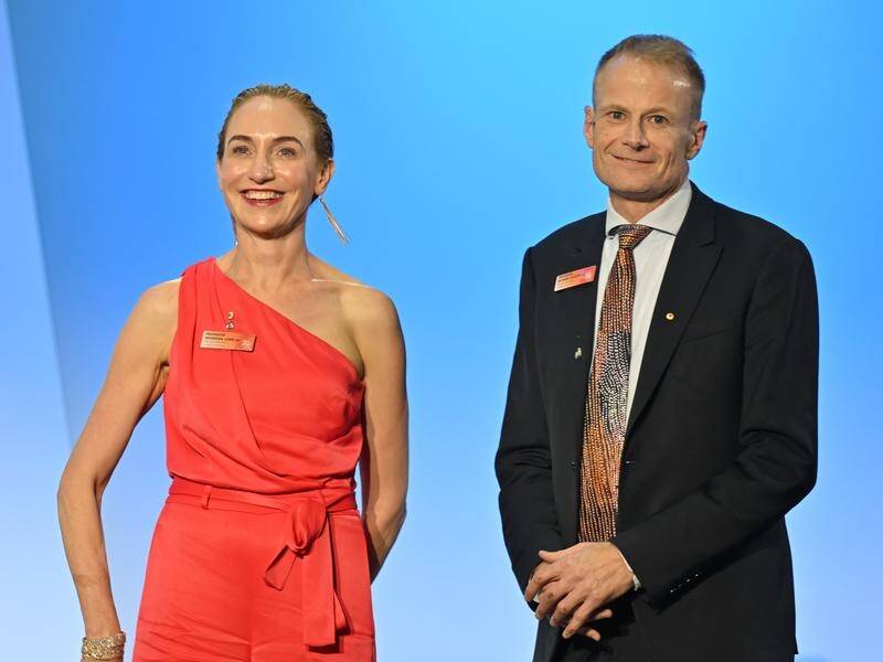 Professors Georgina Long and Richard Scolyer have been named Australians of the Year for 2024. (Mick Tsikas/AAP PHOTOS)