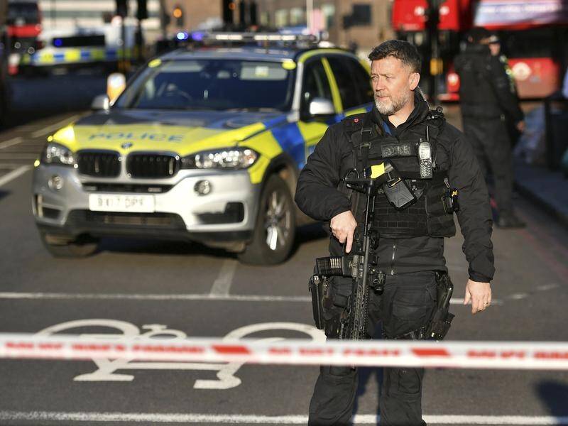 Two have been killed in a stabbing rampage in London, with police treating it as a terror attack.