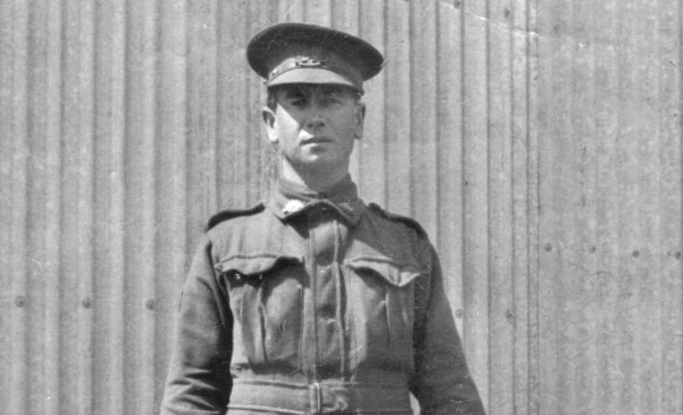 BRAVE: Staff Sergeant Percy George Edwards 1889-1918. Courtesy of Frank Matthews 