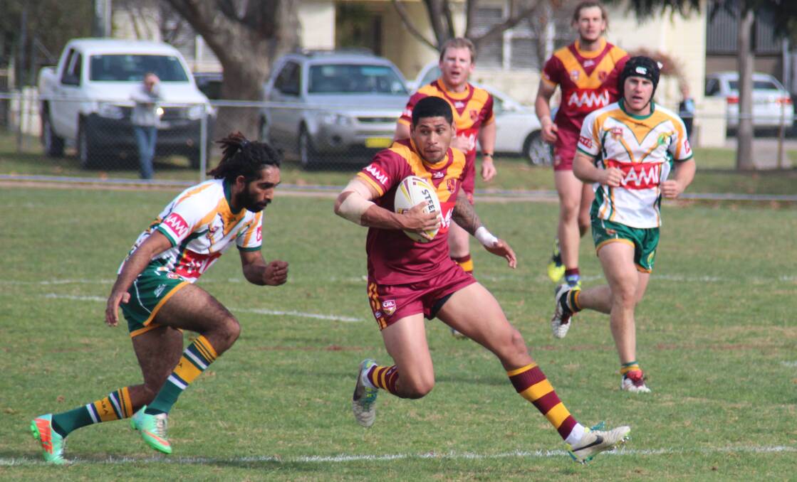 All the action from Saturday's game at Bathurst's Carrington Park