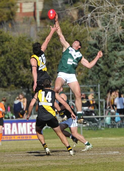 FIRST USE: Coolamon ruckman Ben Edyvean will celebrate his 200th game for the Hoppers in the RFL qualifying final. 