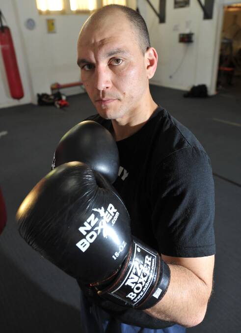 SHOWTIME: Wagga boxer Anthony McCracken is ready to go for his upcoming fight in New Zealand.