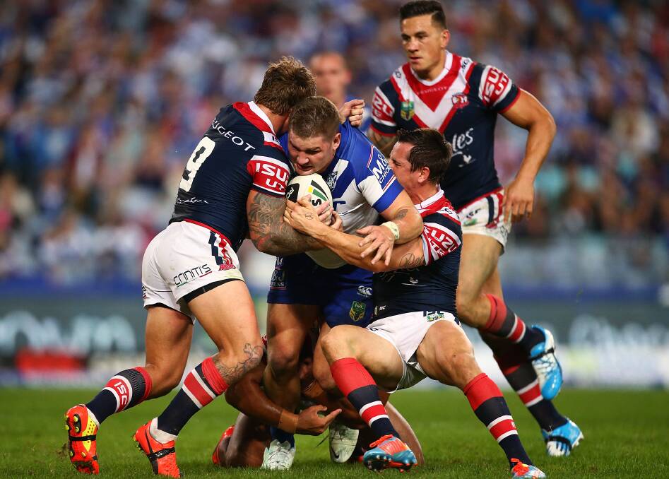NRL: Roosters clash with Bulldogs | PHOTOS | The Daily Advertiser ...