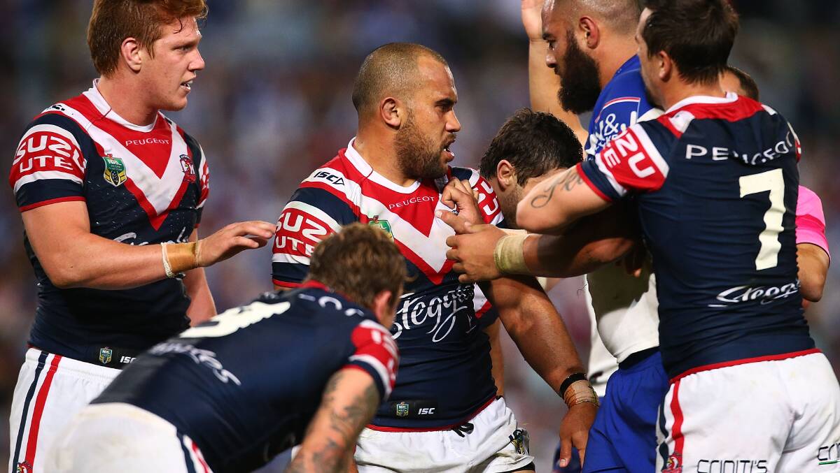 NRL: Roosters clash with Bulldogs | PHOTOS | The Daily Advertiser ...