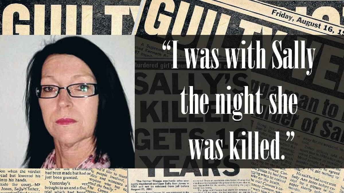 'I was with Sally Jones the night she was killed'