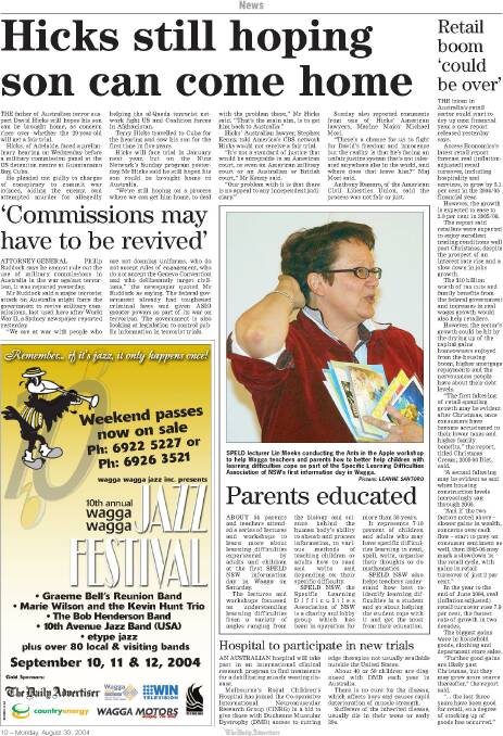 10 years ago in The Daily Advertiser | August 30