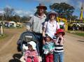 The Hunt family on an outing. Picture: Supplied to The Daily Advertiser
