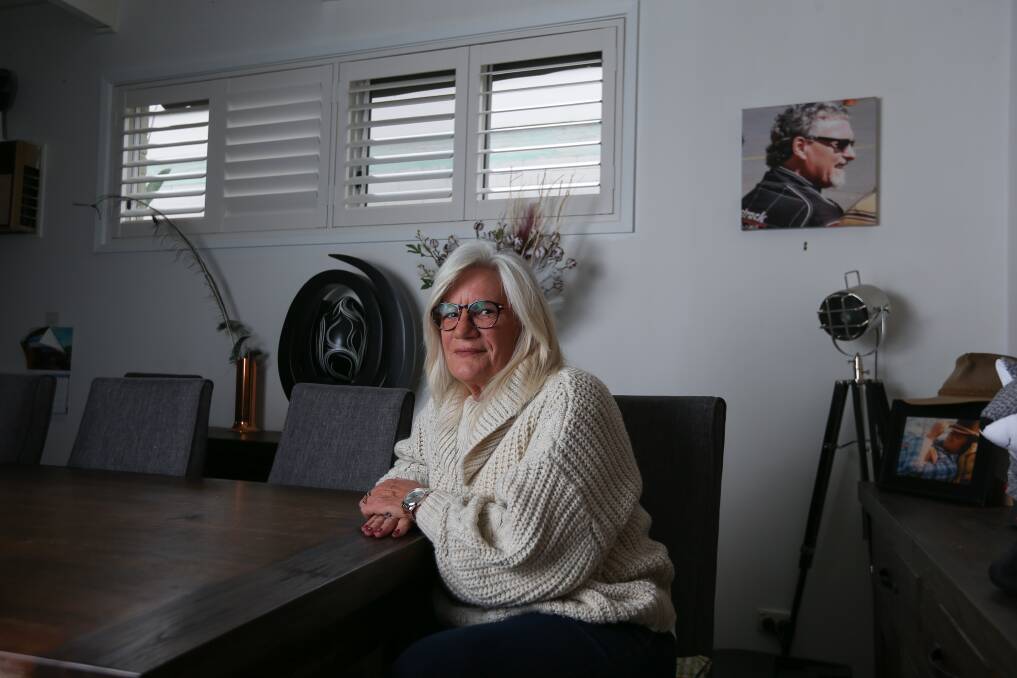 BREAKING HER SILENCE: Noeline Bridge is a private person, shy of the spotlight. But she hopes speaking out about the loss of her partner will save lives. "This is so important," she said. "I need to push myself out of my comfort zone to help others." Picture: TARA TREWHELLA