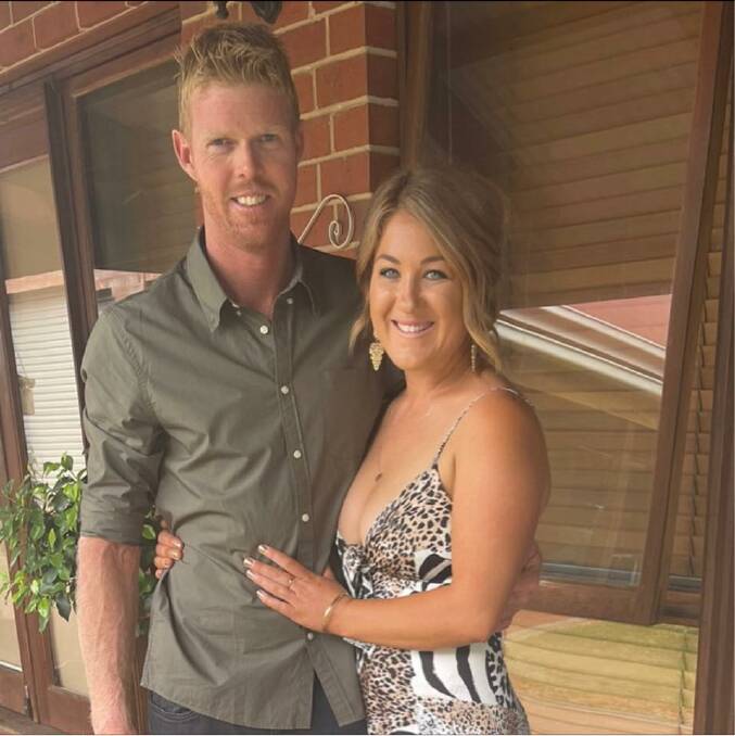 Shawn Walsh, pictured with his partner Bridie Shanahan, will be farewelled at a funeral service on Friday, September 15. Picture supplied