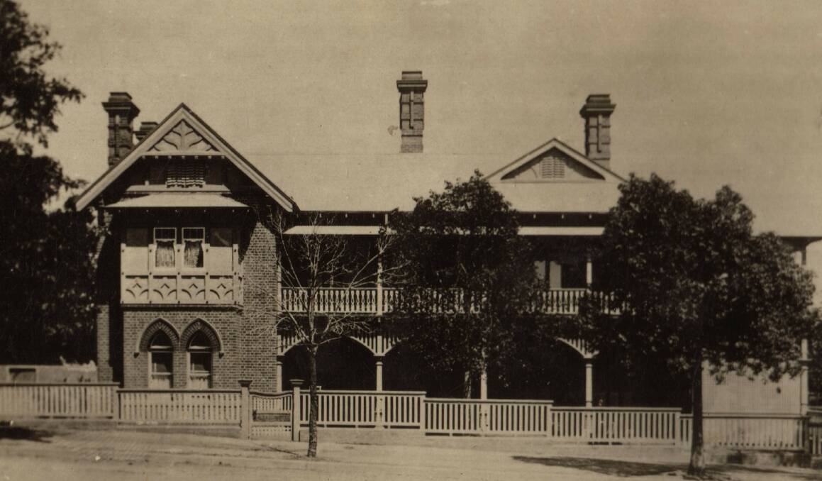 St Michaels Presbytery was built about 1871 with a second storey added to the original building in 1902. Picture: Sherry Morris