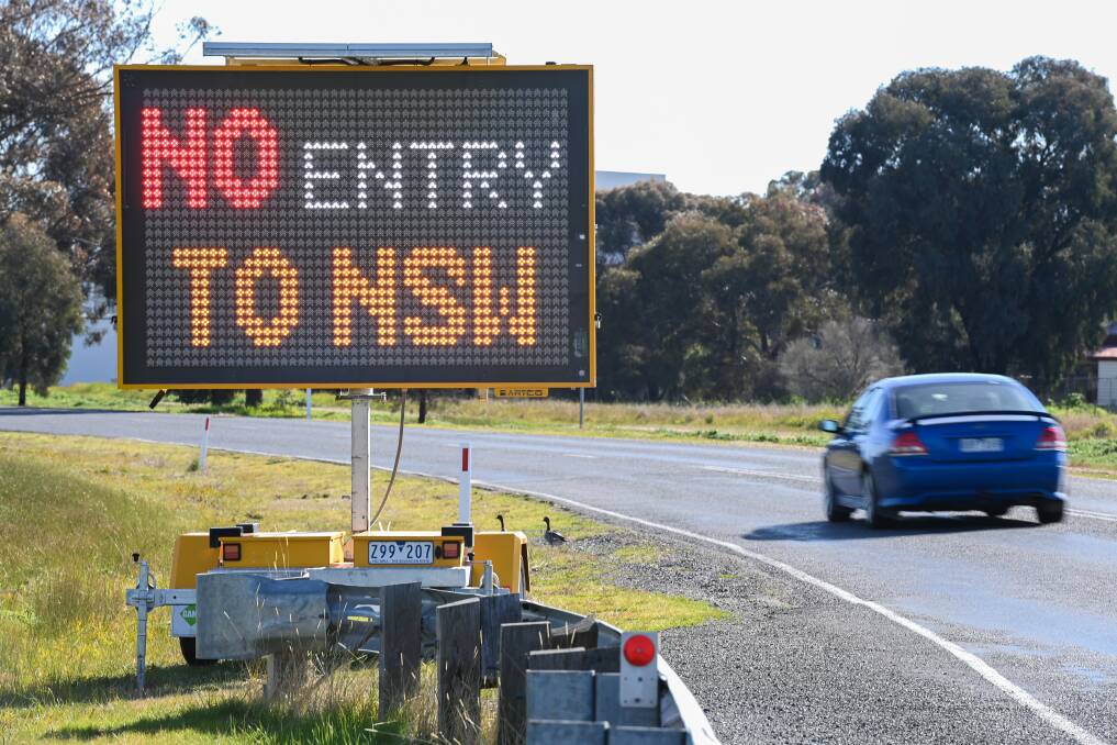 CLOSE: Keith Wheeler says It took until Friday for the Victorian border to be properly closed.
