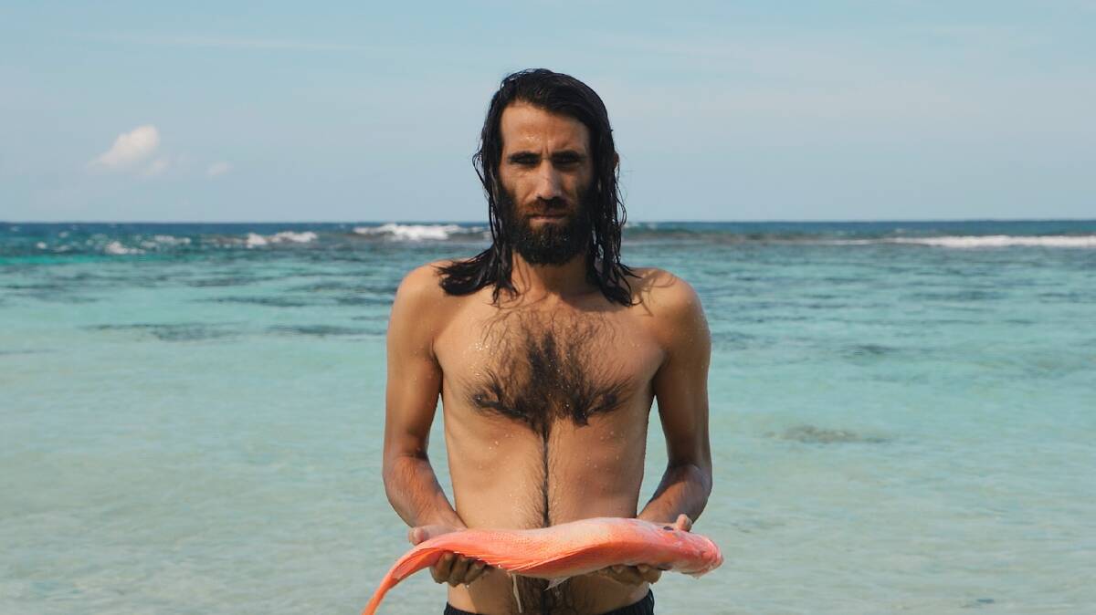 FRONT AND CENTRE: Hoda Afshar in his film Remain focuses on marginalised groups, in this case those on Manus Island. Image courtesy of the artist and Milani Gallery, Brisbane