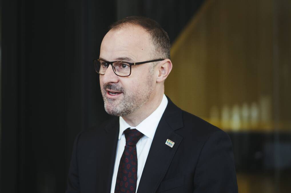BIG PART: ACT Chief Minister Andrew Barr says that sub-national governments have a vital role to play in getting to net zero emissions. Picture: Dion Georgopoulos
